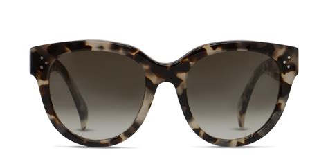 Celine CL41755/S Gray Tortoise Prescription Sunglasses.